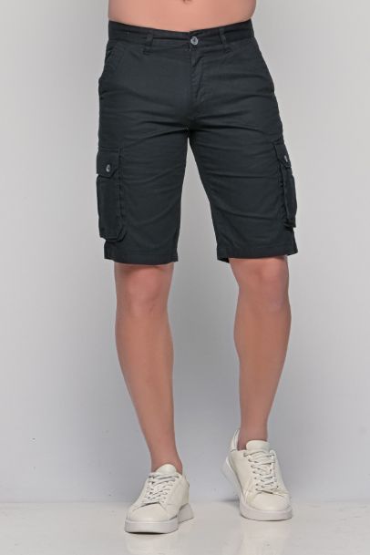 Ανδρική Cargo Βερμούδα Done Black