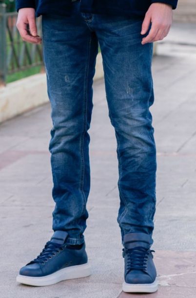 Ανδρικό Jean Παντελόνι Span D. Blue