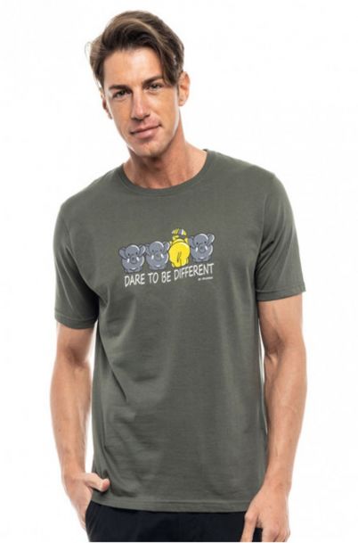 Ανδρικό T-Shirt Elephant Khaki