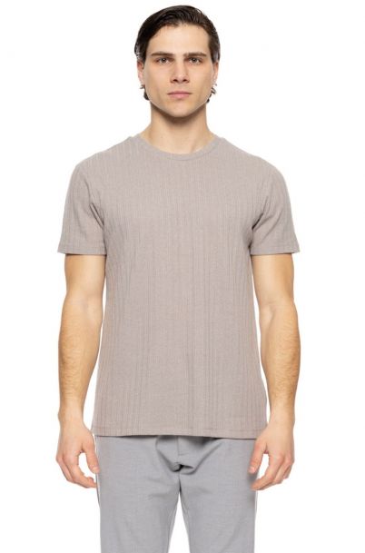 Ανδρικό T-Shirt Fab Beige