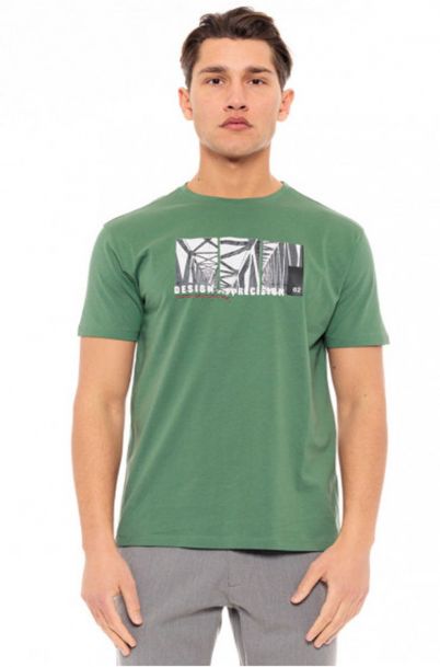 Ανδρικό T-Shirt Precision Green