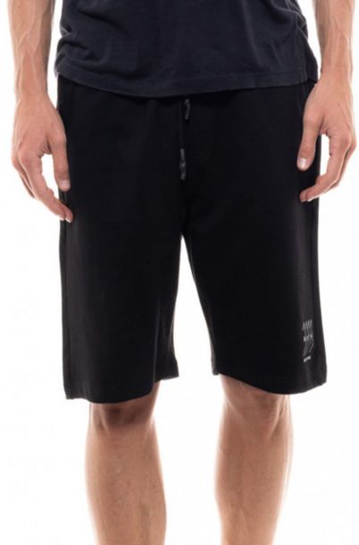Ανδρική Βερμούδα Φούτερ Sharp Black