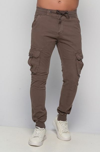 Ανδρικό Cargo Παντελόνι Union Brown