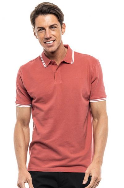 Ανδρικό Polo Tain Rusty Red