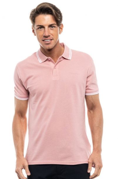 Ανδρικό Polo Tain Pink