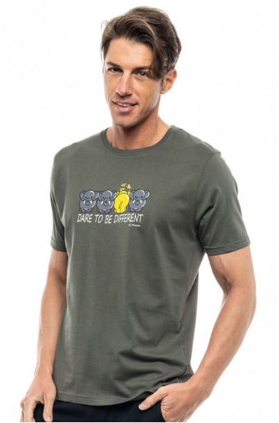 Ανδρικό T-Shirt Elephant Khaki