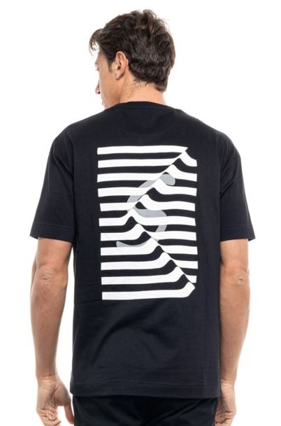 Ανδρικό Oversize T-Shirt Waft Black