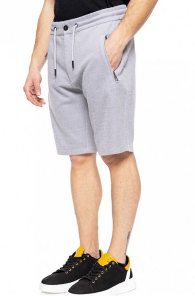 Ανδρική Φούτερ πικέ Βερμούδα Noted Grey