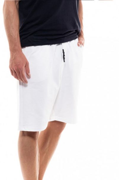 Ανδρική Βερμούδα Φούτερ Sharp White