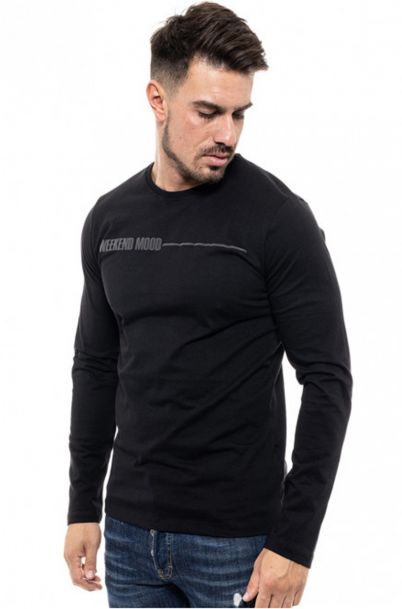 Ανδρική Μπλούζα Mood Black