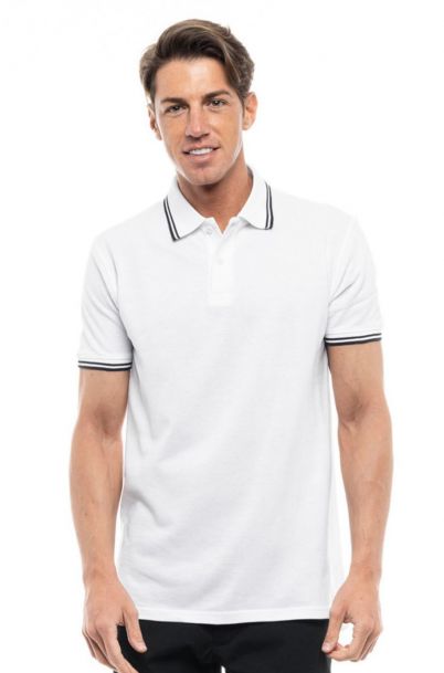 Ανδρικό Polo Tain White