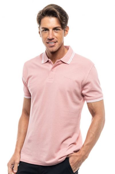 Ανδρικό Polo Tain Pink