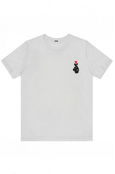 Ανδρικό T-Shirt Amour White