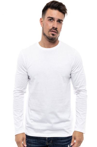 Ανδρική Μπλούζα Due White