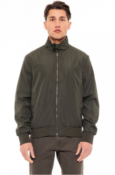 Ανδρικό Ψιλό Μπουφάν Wholly Olive Green