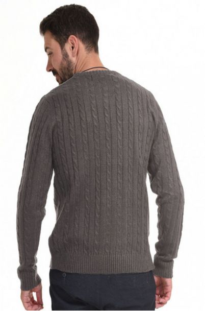 Ανδρική Πλεκτή Μπλούζα Rally Grey