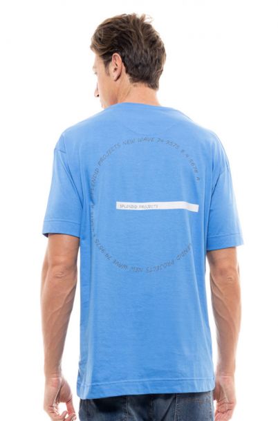 Ανδρικό Oversize T-Shirt Deem Indigo