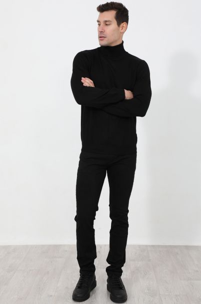 Ανδρικό Πλεκτό Ζιβάγκο Wind Black