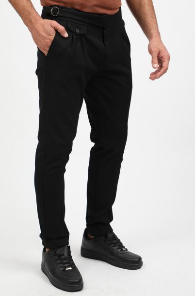 Ανδρικό Chino Παντελόνι Bund Black