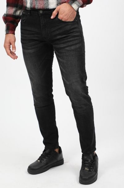Ανδρικό Jean Παντελόνι Gust Black