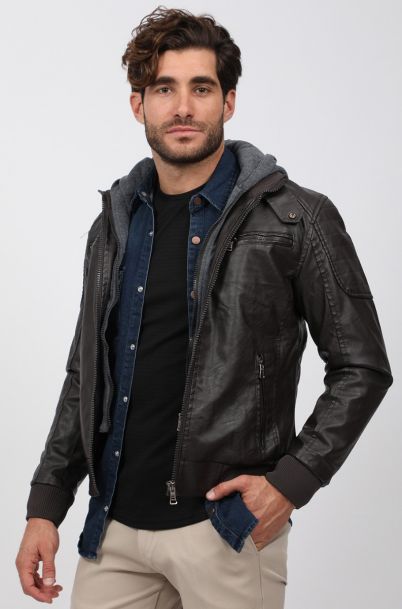 Ανδρική Δερματίνη Honor Brown