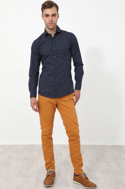 Ανδρικό Chino Παντελόνι Loft Camel