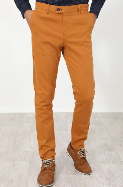 Ανδρικό Chino Παντελόνι Loft Camel