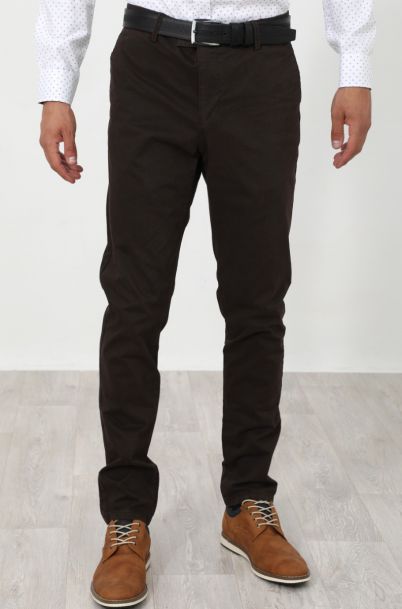 Ανδρικό Chino Παντελόνι City Brown