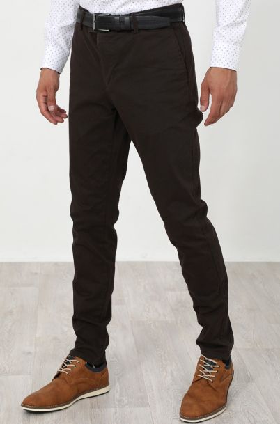 Ανδρικό Chino Παντελόνι City Brown