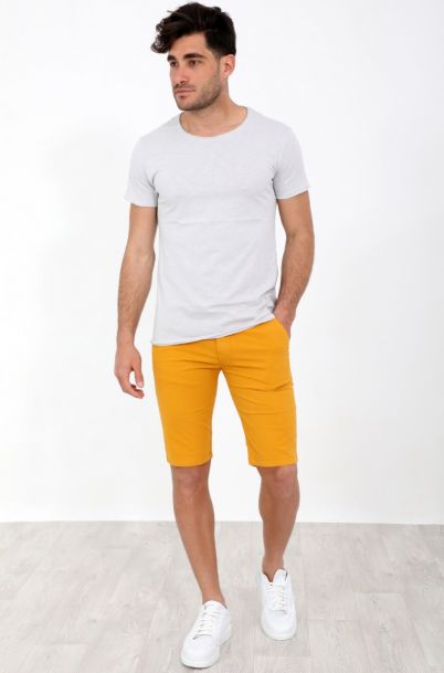 Ανδρική Βερμούδα Choice Mustard