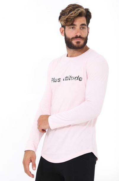 Ανδρική Μπλούζα Positive Pink