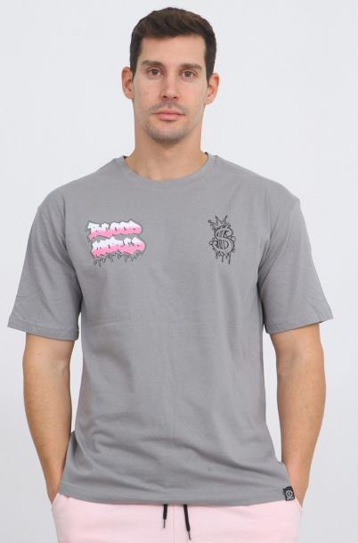 Ανδρικό T-shirt Musica Grey 