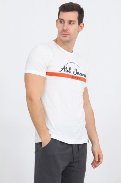 Ανδρικό T-Shirt Road White