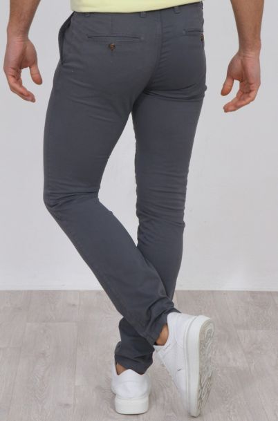 Ανδρικό Chino Παντελόνι Franco Grey