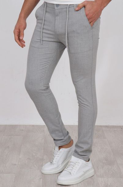 Ανδρικό Chino Παντελόνι Divine Grey