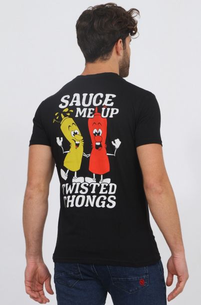 Ανδρικό T-shirt Sause Black