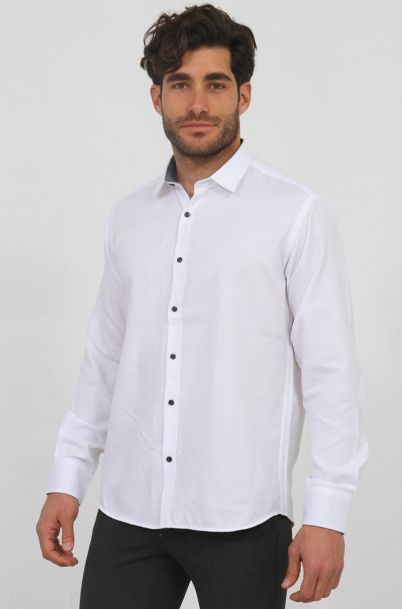 Ανδρικό Πουκάμισο Token White