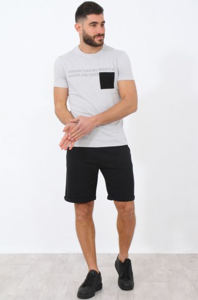 Ανδρικό T-shirt Told Ice Grey 