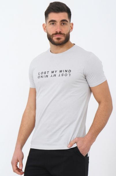 Ανδρικό T-shirt Mirror Ice Grey 