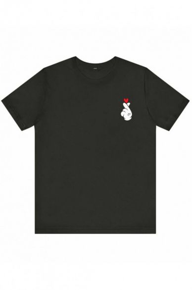 Ανδρικό T-Shirt Amour Black